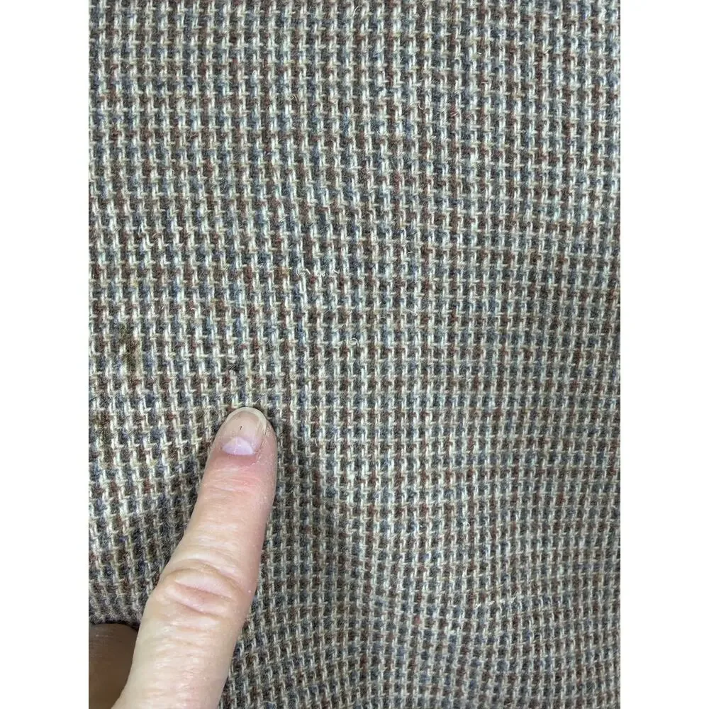 Pendleton Men 44 Brown 100% Virgin Wool  Western Blazer Jacket Sport Coat
